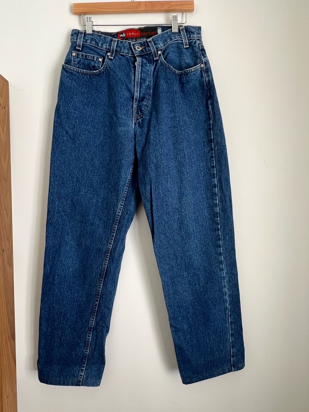 RARE Vintage Levi's silver tab relaxed Fit Jeans - Deep Blue Denim